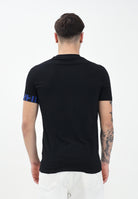 DSQUARED2 T-shirt a manica corta nera per uomo e donna con manica logata D9M3S5770 016 DSQUARED2 