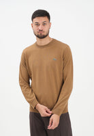 LACOSTE Maglioncino girocollo cammello da uomo AH3225 DPC LACOSTE 
