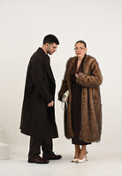 ONLY Pelliccia lunga marrone da donna 15352794 Tannin ONLY 