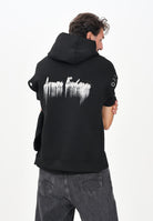 ARMANI EXCHANGE Felpa smanicata nera da uomo con logo sul retro XM001384AF18746 UC001 ARMANI EXCHANGE 