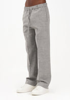 I'M BRIAN Pantalone grigio mélange da uomo PA3502 GRIG I'M BRIAN 