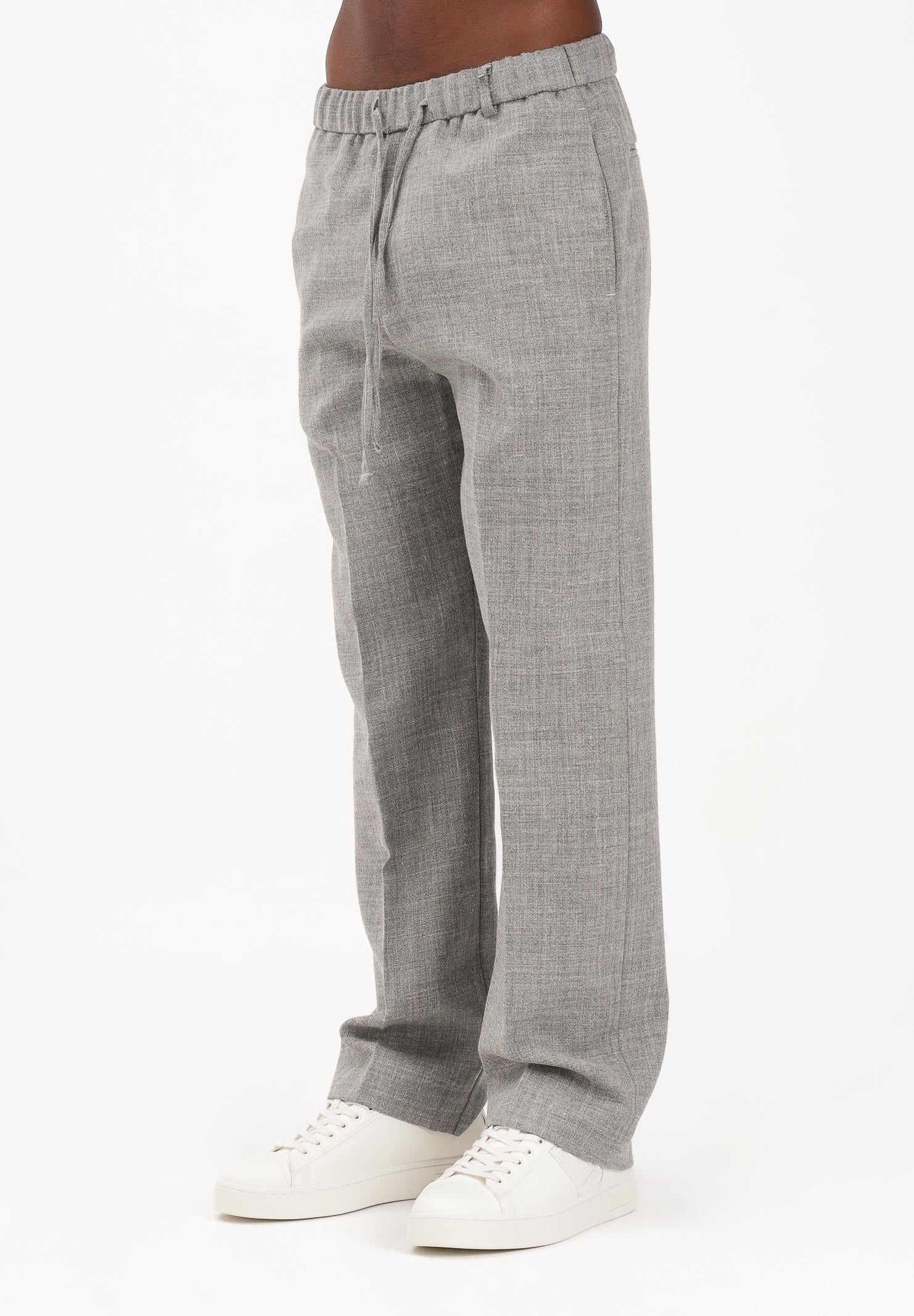 I'M BRIAN Pantalone grigio mélange da uomo PA3502 GRIG I'M BRIAN 