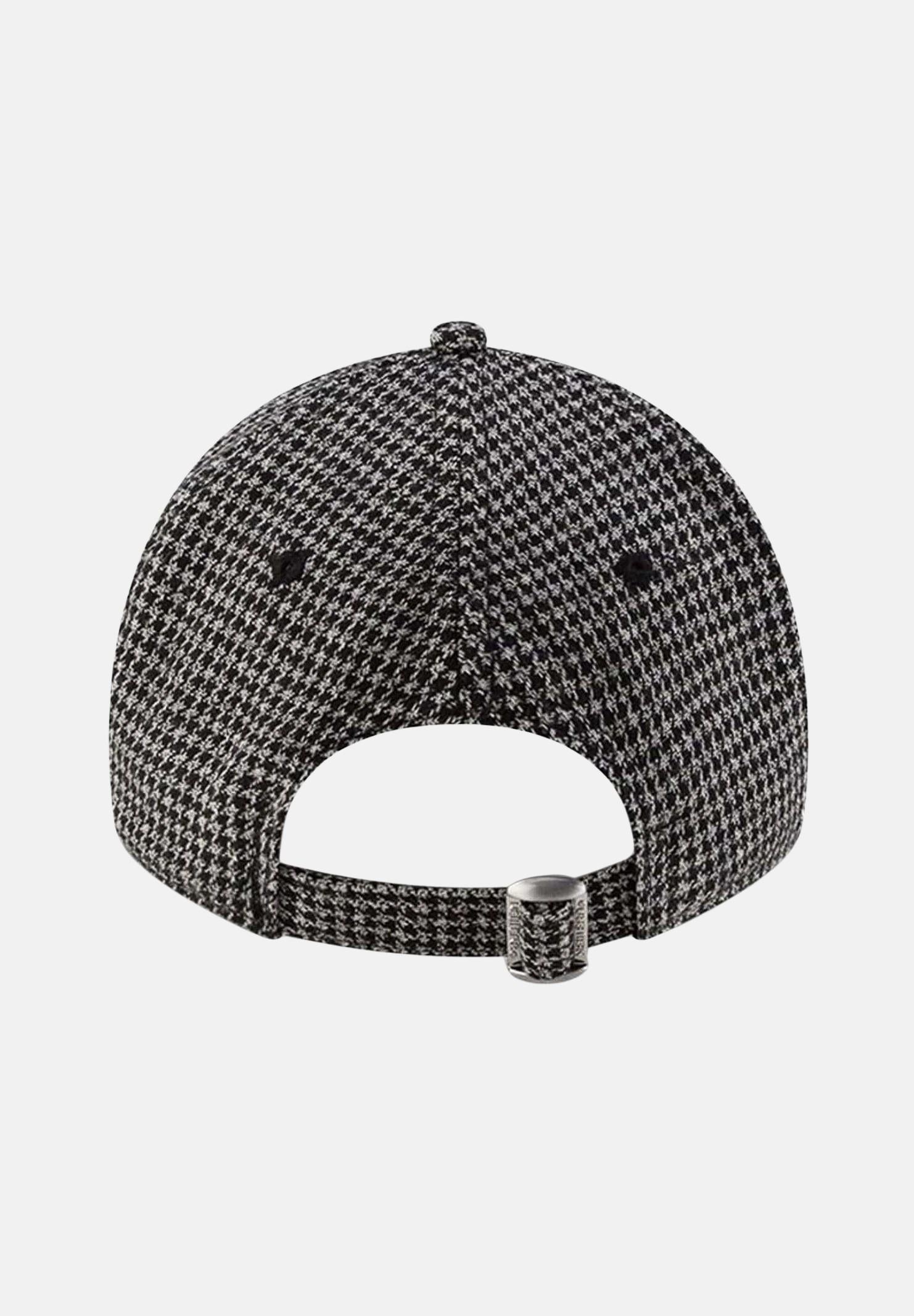 NEW ERA Cappello con visiera 9TWENTY New York Yankees MLB Houndstooth bianco e nero per uomo e donna 60691222  NEW ERA 