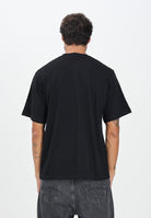 MARKET T-shirt a manica corta nera da uomo con stampa logo F5MKMATH008 110 MarKET 