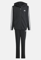 ADIDAS PERFORMANCE Tuta Essentials nera per bambino e bambina JD6505 . ADIDAS PERFORMANCE 