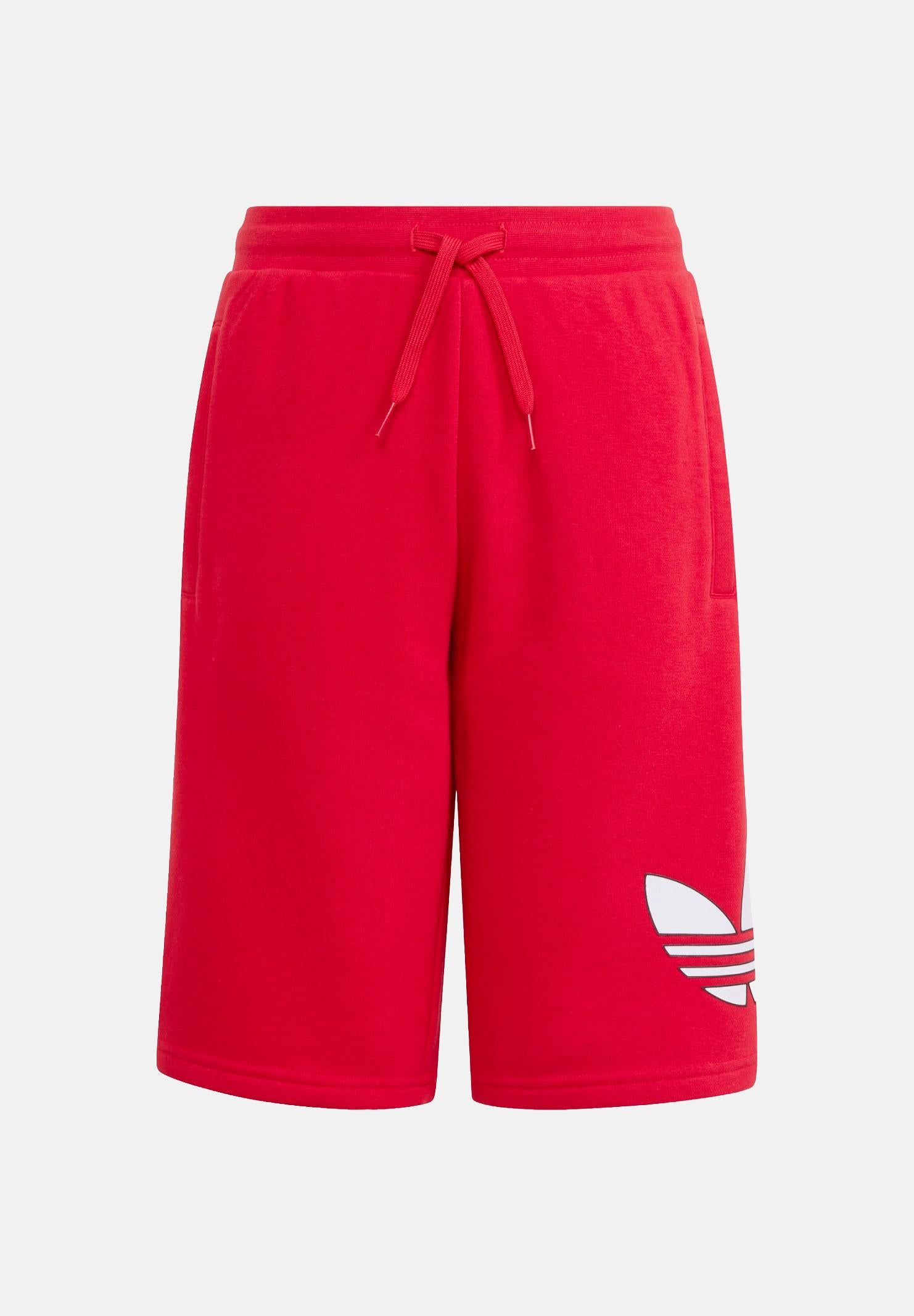 ADIDAS ORIGINALS Shorts sportivo TREFOIL rosso per bambino e bambina KE2891 . ADIDAS ORIGINALS 