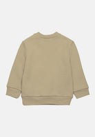 DSQUARED2 Felpa girocollo beige da neonato con stampa logo DQ2860D0094 DQ717 DSQUARED2 