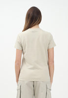 DSQUARED2 T-shirt a manica corta beige per donna, ragazzi e bambini con grafica Passport DQ2753D0015 DQ717 DSQUARED2 