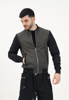 YES LONDON Bomber verde e nero da uomo XMF3953 VERDE YES LONDON 