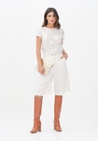 MAX MARA Bermuda Boero panna da donna 2526146011600 008 MAX MARA 