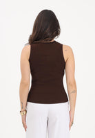 JDY Canotta marrone da donna 15287501 CHCO JDY 