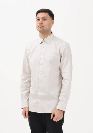 SELECTED HOMME Camicia a manica lunga beige da uomo 16092939 SA SELECTED HOMME 