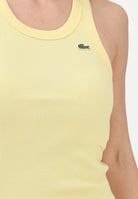 LACOSTE Canotta gialla da donna con logo TF5388 107 LACOSTE 