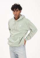 NEW BALANCE Felpa con cappuccio Essentials verde salvia da uomo MT41511GAS  NEW BALANCE 