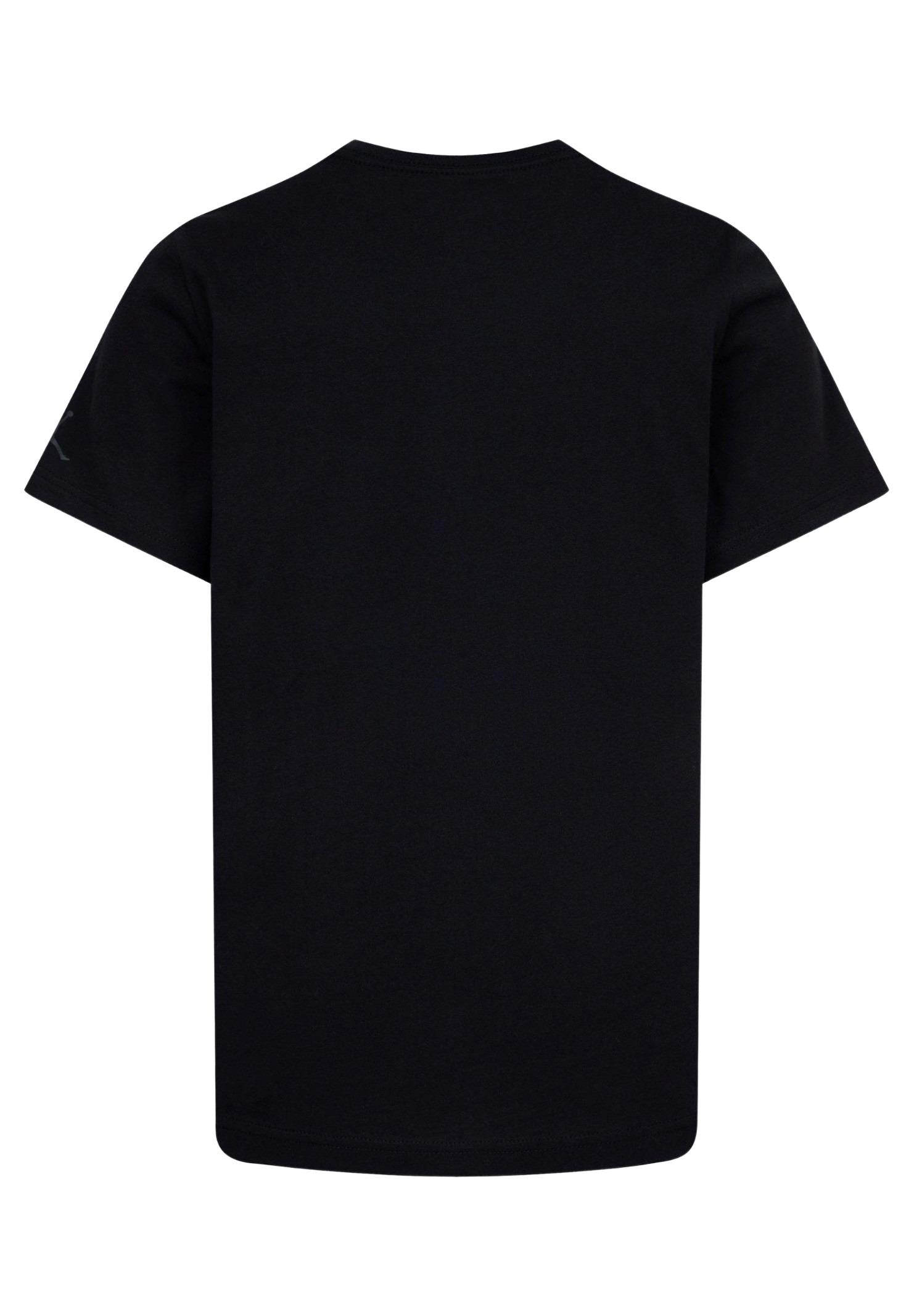 T-shirt a manica corta AJ NEW WITH TAGS SS nera per bambino e bambina 95D372 023 JORDAN 