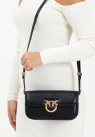 PINKO Borsa a tracolla Love Bag Box nera da donna 105083A26L Z99Q PINKO 