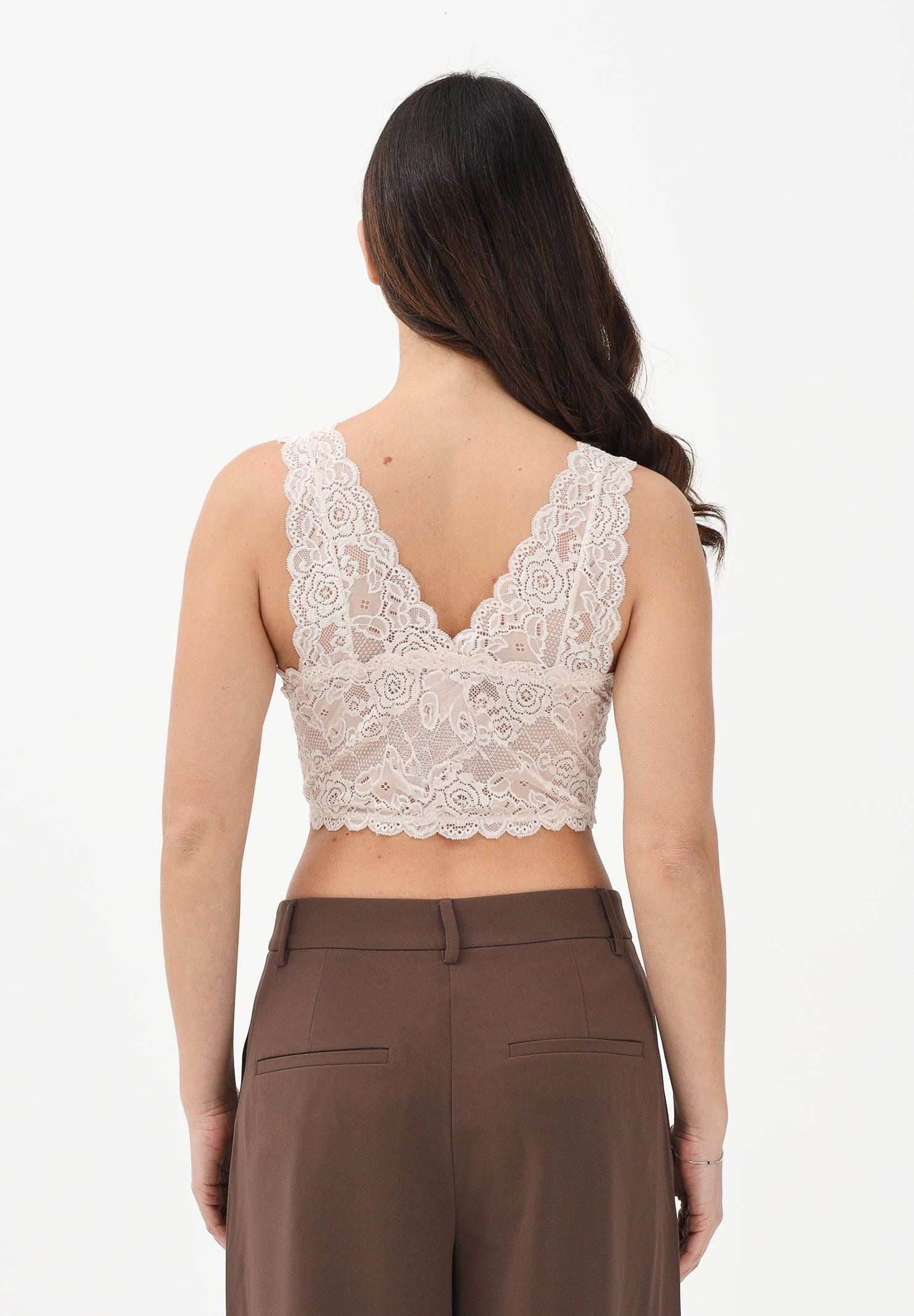 ONLY Bralette panna da donna 15107599 PETA ONLY 