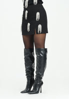 ODI ODI Gonna corta Asciano nera da donna ASCIANO010W5 D6 ODI ODI 