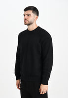 SELECTED HOMME Maglioncino girocollo nero da uomo 16098334 Black SELECTED HOMME 