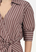 PINKO Abito lungo ALEXANDRA marrone da donna 106669A33Q LN1 PINKO 