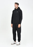 EA7 Tuta nera da uomo con logo 7M000914AF10377 MC317 EA7 