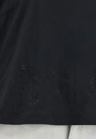 ARMANI EXCHANGE T-shirt a manica corta nera da donna con logo XW001709AF17172 UC001 ARMANI EXCHANGE 