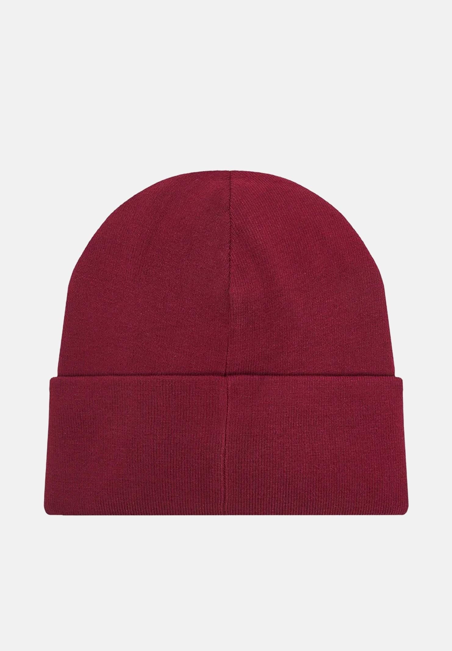 CALVIN KLEIN Berretto bordeaux per uomo e donna con logo LV04D8020G VAQ CALVIN KLEIN 