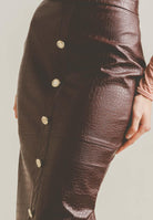 SANTAS Gonna midi BELLE ÉTOILE bordeaux da donna PV2610 BO SANTAS 