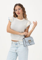 JDY Top in maglia panna da donna con motivo a righe 15360345 CLDAWPO JDY 