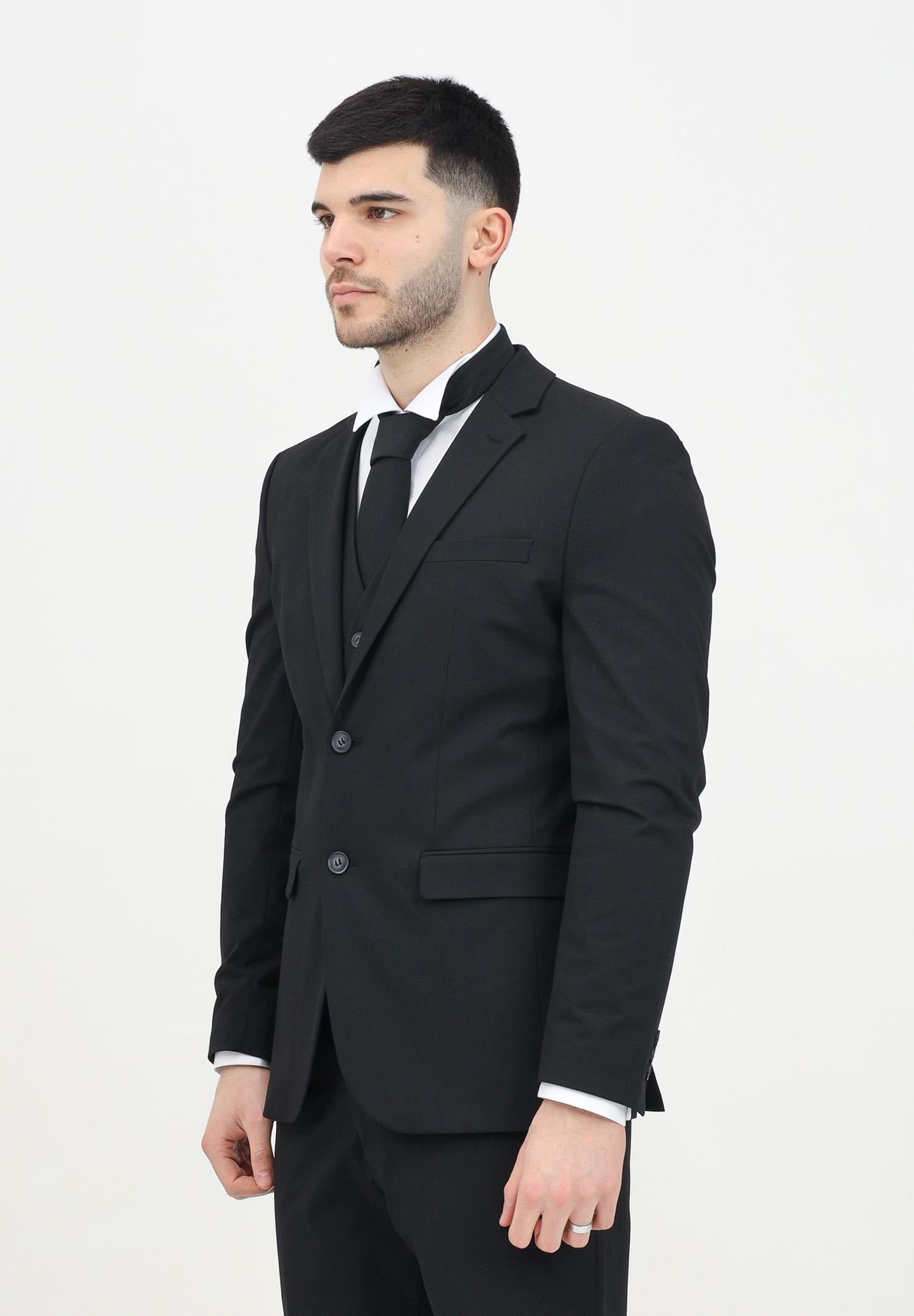 SELECTED HOMME Giacca monopetto nera da uomo 16087824 Black SELECTED HOMME 