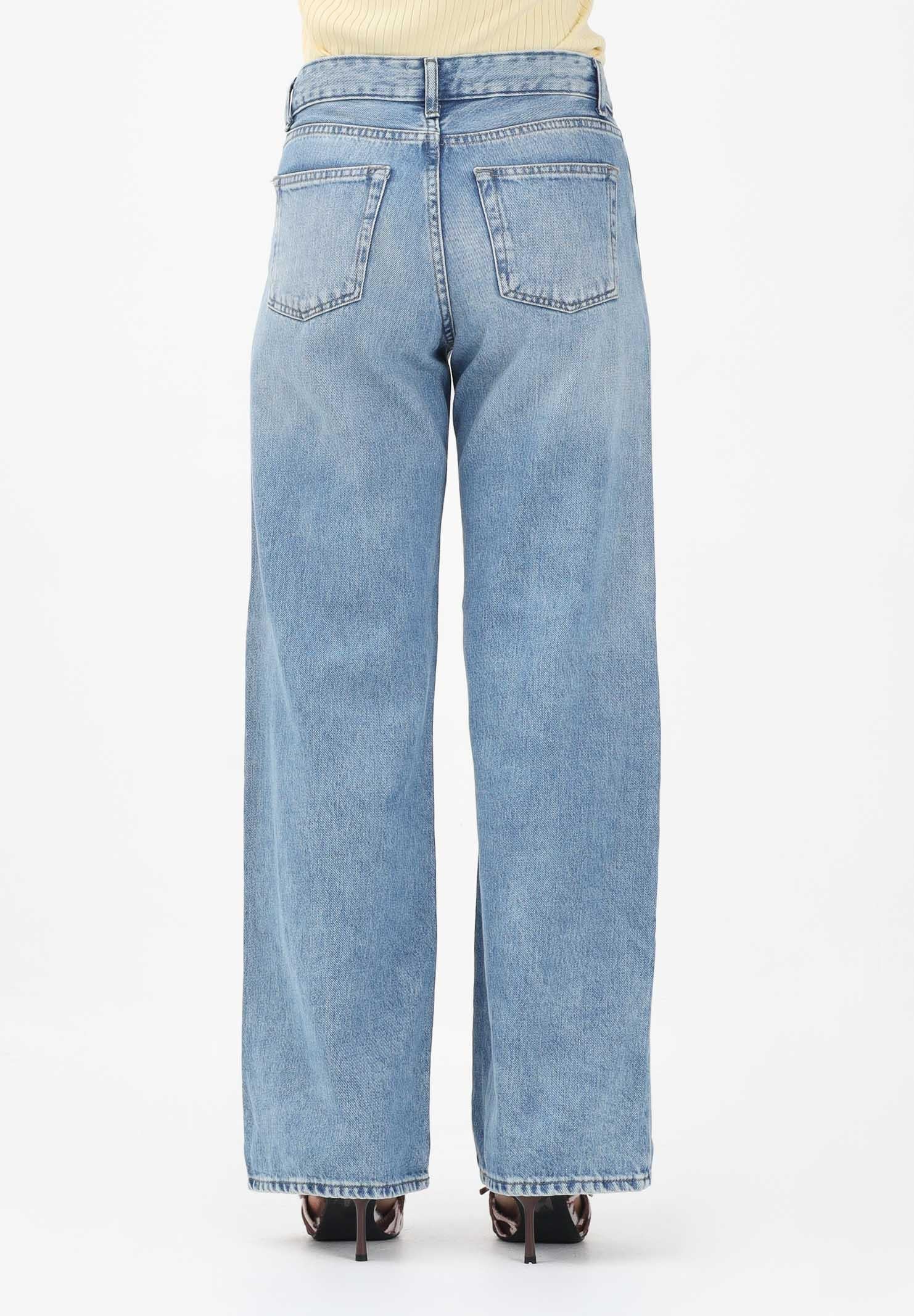 ONLY Jeans wide leg in denim blu medio chiaro da donna 15340011 LIME ONLY 