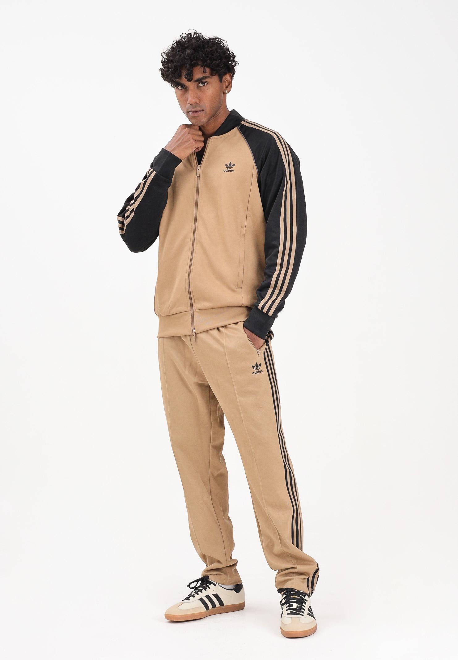 ADIDAS ORIGINALS Pantalone sportivo adicolor Classics Beckenbauer beige da uomo JY1276 . ADIDAS ORIGINALS 