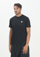 CALVIN KLEIN JEANS T-shirt a manica corta nera da uomo con stemma logo LV04RC272GUB1 . CALVIN KLEIN JEANS 