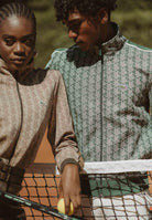 LACOSTE Felpa con zip Paris verde da uomo SH1368 D1R LACOSTE 