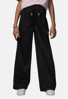 JORDAN Pantalone sportivo nero da bambina in tessuto utility 45D694 023 JORDAN 