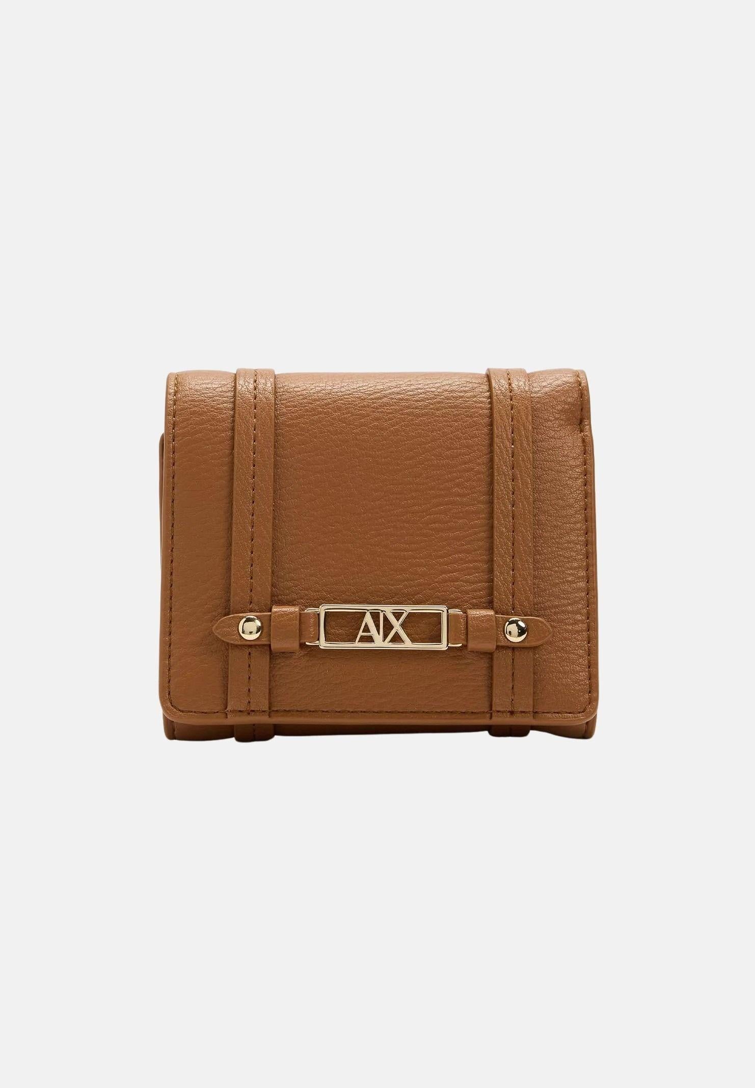 ARMANI EXCHANGE Portafogli cuoio da donna XW002613AF15632 U6119 ARMANI EXCHANGE 