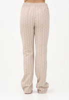 LACOSTE Pantalone sportivo beige da donna con motivo monogram XF9313 8GI LACOSTE 