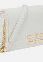 ELISABETTA FRANCHI Pochette burro da donna con logo BS40A61E2 193 ELISABETTA FRANCHI 