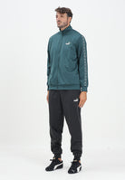 PUMA Tuta Poly Tape verde e nera da uomo 684853 75 PUMA 