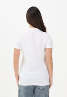 DIESEL T-shirt a manica corta bianca per donna, ragazzi e bambini con logo J025010GRAI K100 DIESEL 