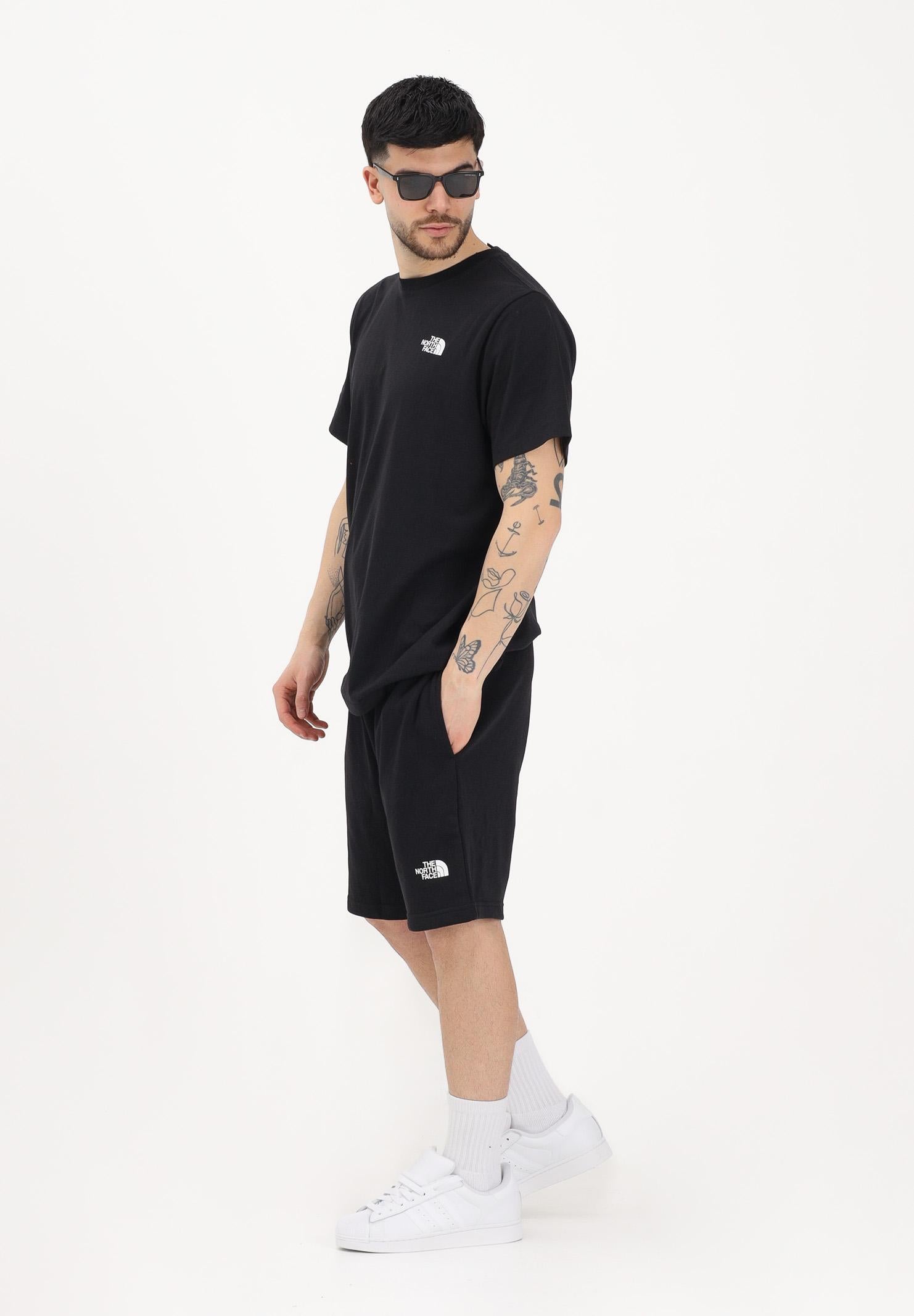 THE NORTH FACE Shorts sportivo Simple Dome Light Regular nero da uomo NF0A8GQBJK31 . THE NORTH FACE 