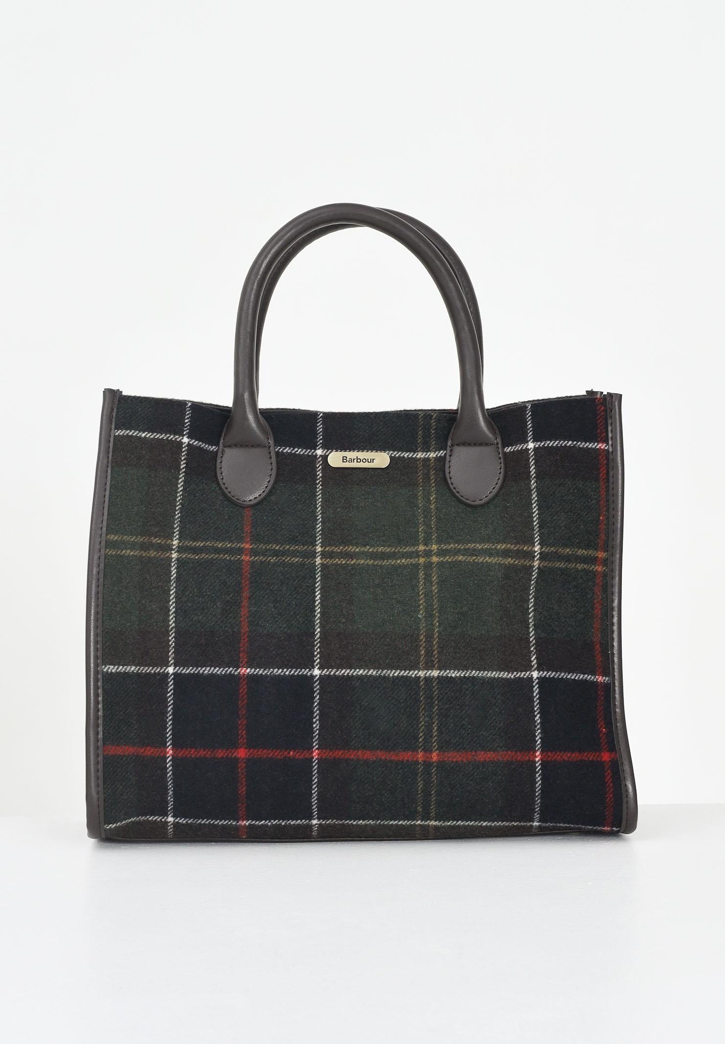 BARBOUR Borsa a mano Barrhill in tartan da donna 252MLBA0423 OL91 BARBOUR 