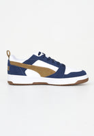 PUMA Sneakers Rebound V6 bianche, blu e senape da uomo 402262 07 PUMA 