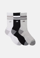 NEW BALANCE Calzini (3 paia) Active Premium bianchi, grigi e neri per uomo e donna LAS35210AS . NEW BALANCE 