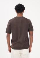 SELECTED HOMME Maglia a manica corta marrone da uomo 16099828 DE SELECTED HOMME 