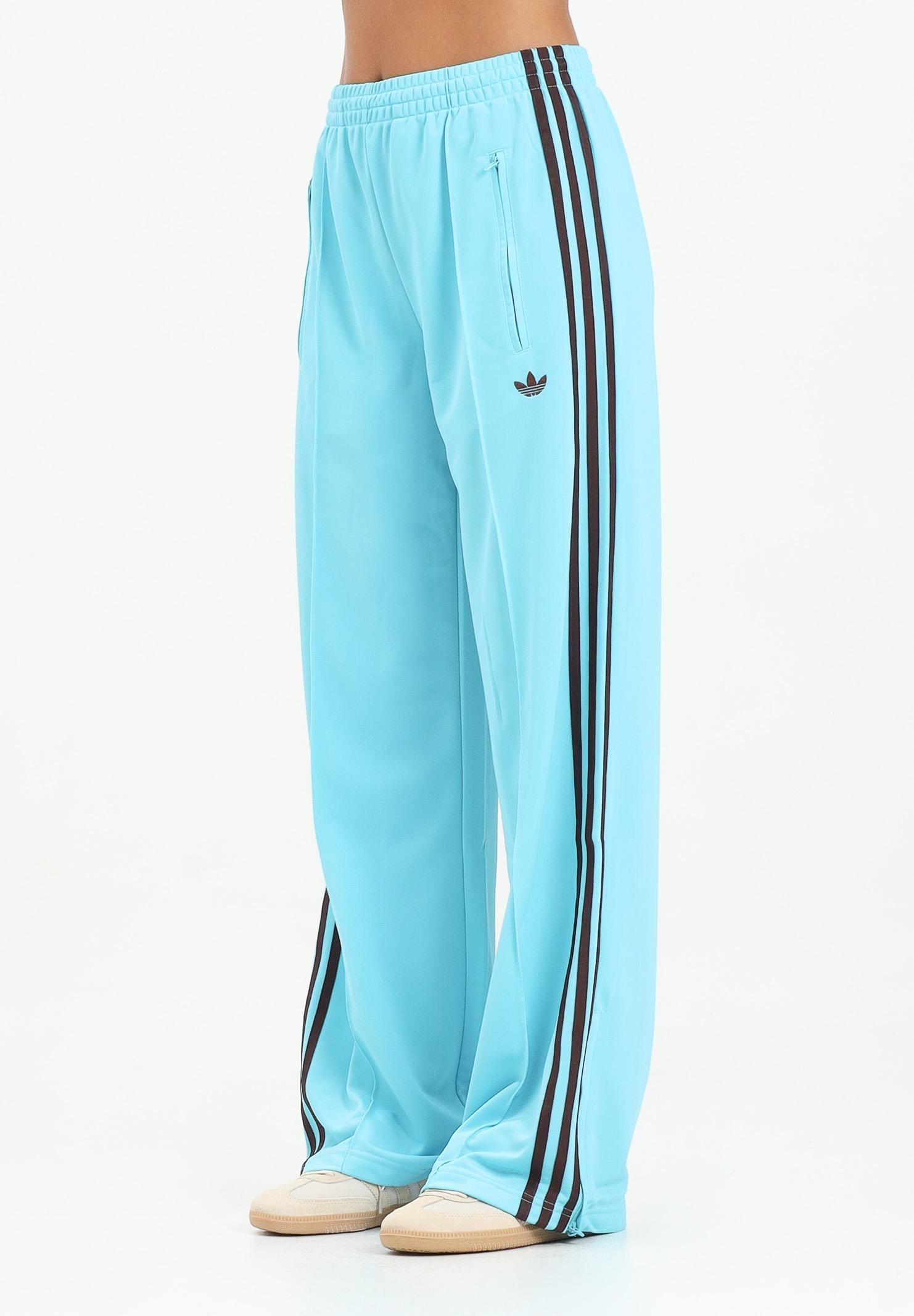 ADIDAS ORIGINALS Pantalone sportivo Adicolor Classic Firebird Loose azzurro da donna JY2689  ADIDAS ORIGINALS 