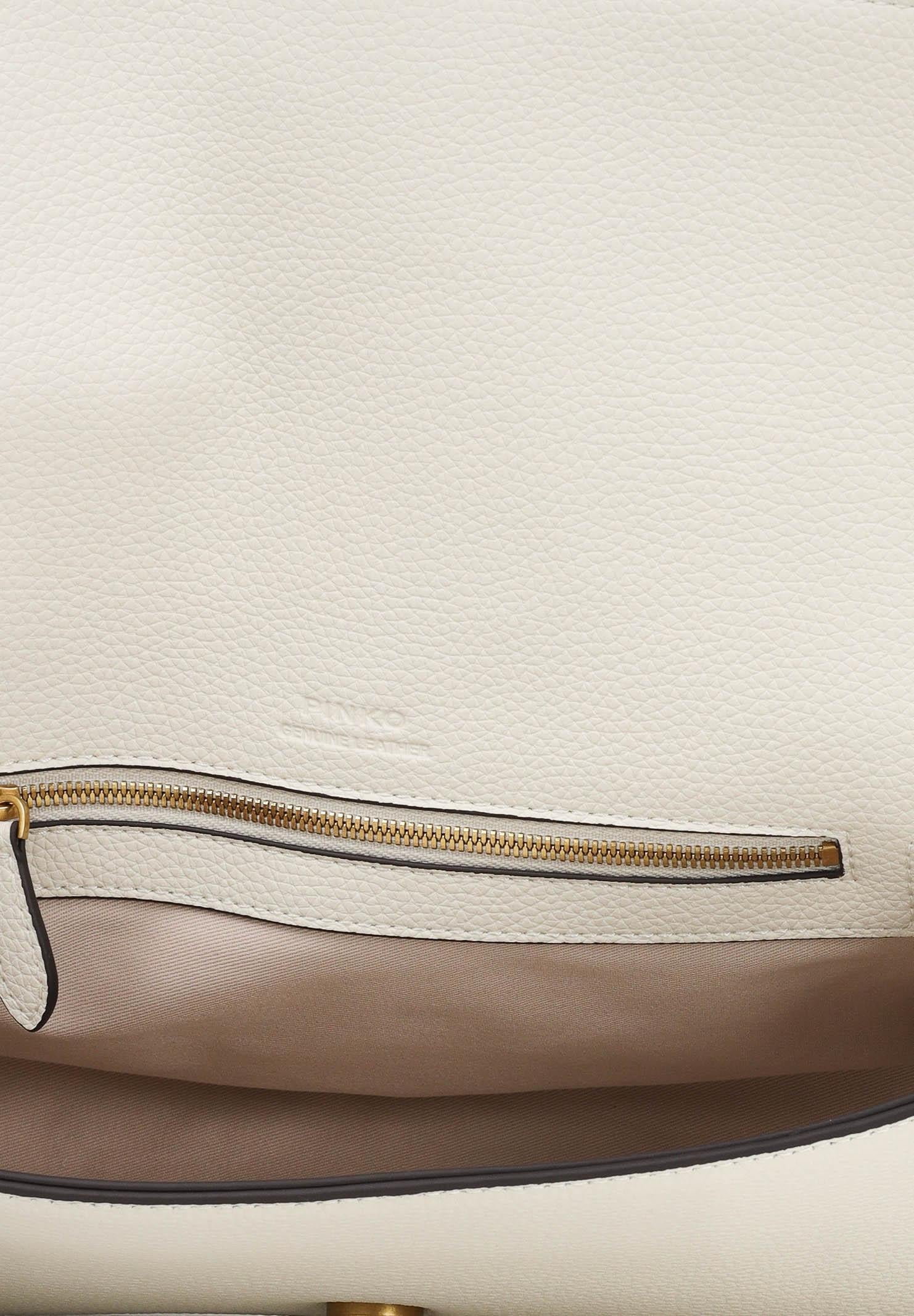 PINKO Borsa a tracolla Love Bag Slouchy panna da donna 104524A2OX Z14Q PINKO 