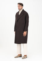 SELECTED HOMME Cappotto lungo marrone da uomo 16098258 Delicioso SELECTED HOMME 
