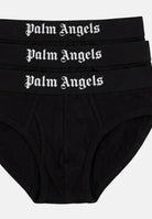 PALM ANGELS Slip (3 paia) neri da uomo PLA1UMBSP01TR BL PALM ANGELS 
