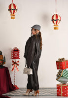 VICOLO Giubbotto di pelle marrone da donna TF0272 FU691 VICOLO 